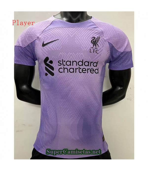 Tailandia Equipacion Camiseta Player Liverpool Vio...