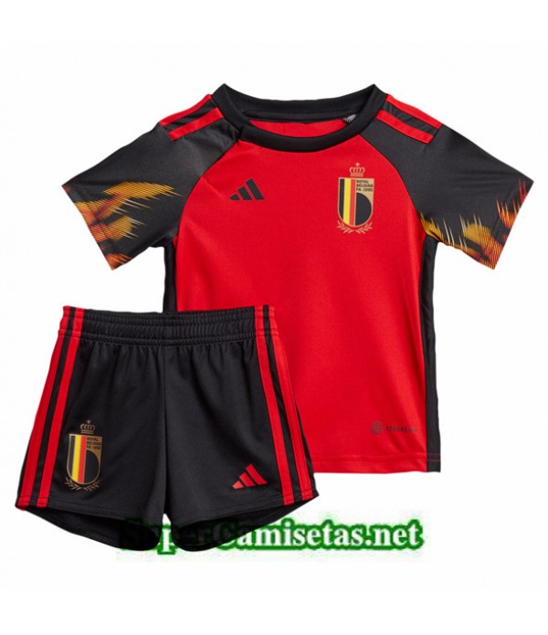 Tailandia Primera Equipacion Camiseta Bélgica Niño 2022/23