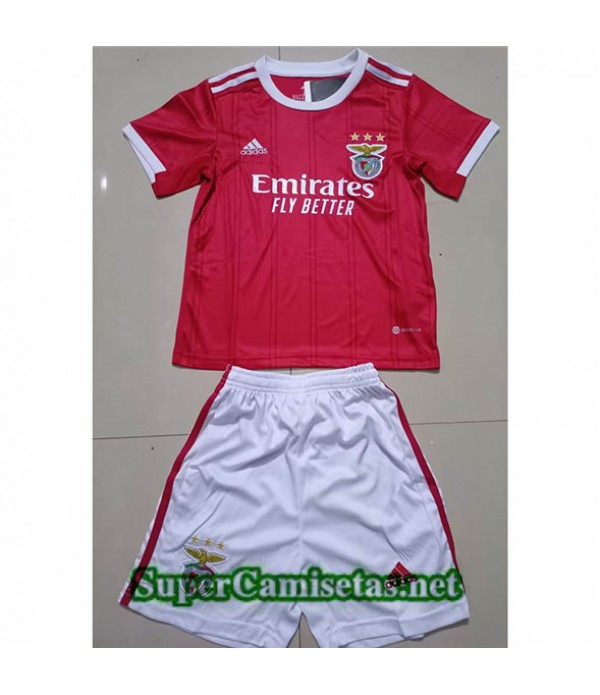 Tailandia Primera Equipacion Camiseta Benfica Niño 2022/23