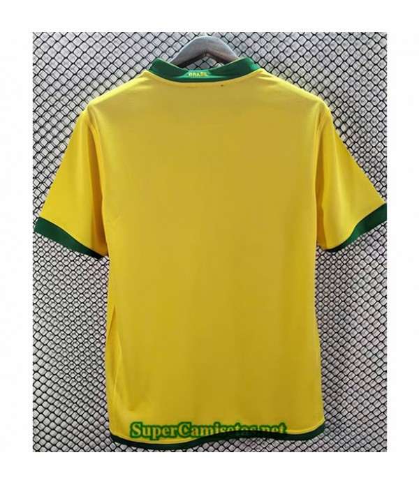 Tailandia Primera Equipacion Camiseta Clasicas Brasil Hombre 2006