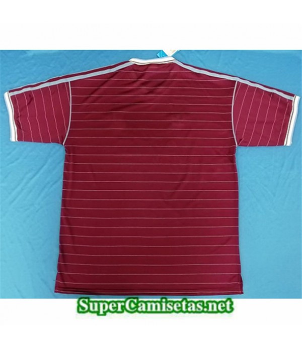 Tailandia Primera Equipacion Camiseta Clasicas Hombre West Ham United 1986