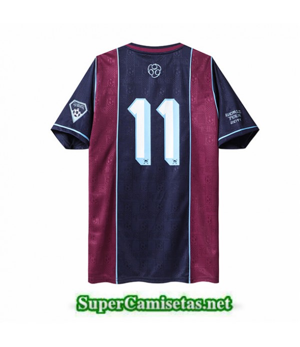 Tailandia Primera Equipacion Camiseta Clasicas Iron Maiden Hombre 2011