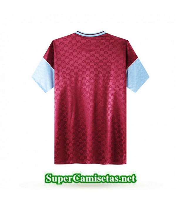 Tailandia Primera Equipacion Camiseta Clasicas West Ham United Hombre 1989 90