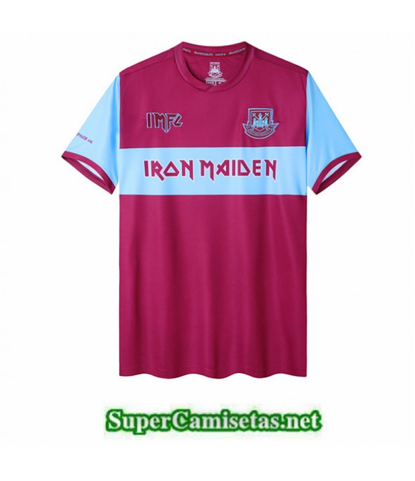 Tailandia Primera Equipacion Camiseta Clasicas West Ham X Iron Maiden Hombre