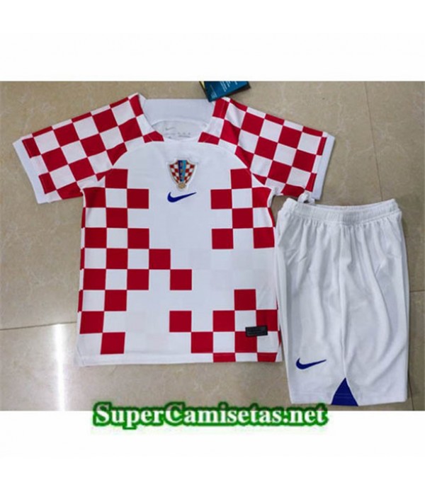 Tailandia Primera Equipacion Camiseta Croacia Niño 2022/23