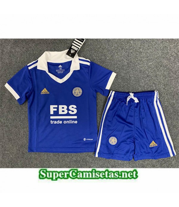 Tailandia Primera Equipacion Camiseta Leicester City Niño 2022/23