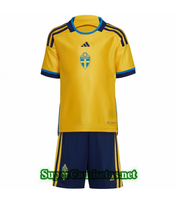 Tailandia Primera Equipacion Camiseta Suecia Niño 2022/23