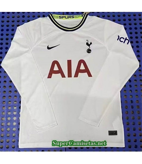 Tailandia Primera Equipacion Camiseta Tottenham Manga Larga 2022/23