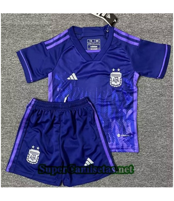 Tailandia Segunda Equipacion Camiseta Argentina Niño 2022/23