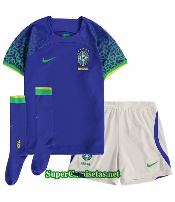 Tailandia Segunda Equipacion Camiseta Brasil Niño 2022/23