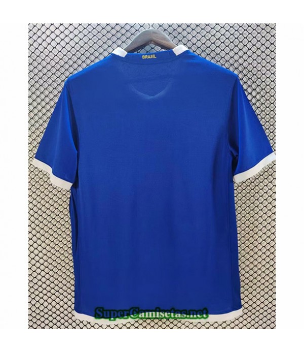 Tailandia Segunda Equipacion Camiseta Clasicas Brasil Hombre 2006