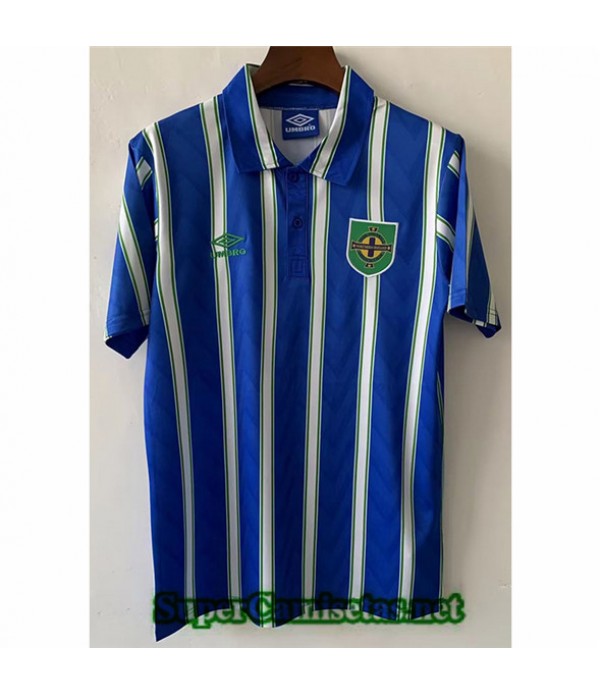 Tailandia Segunda Equipacion Camiseta Clasicas Irlanda Del Norte Hombre 1992