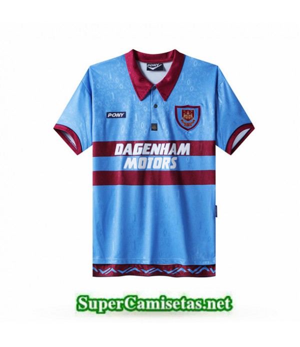 Tailandia Segunda Equipacion Camiseta Clasicas West Ham United Hombre 1995 1997