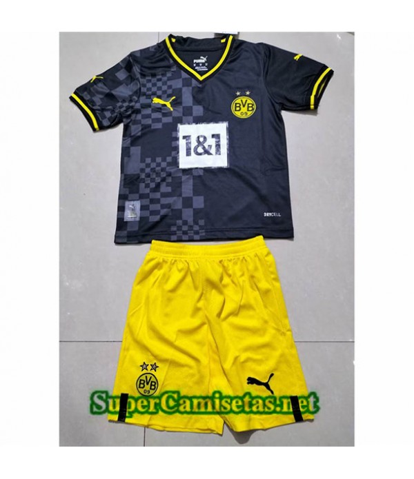 Tailandia Segunda Equipacion Camiseta Dortmund Niño 2022/23