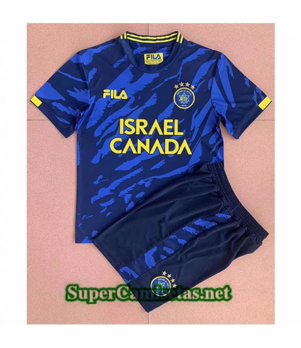 Tailandia Segunda Equipacion Camiseta Maccabi Tel Aviv Niño 2022/23