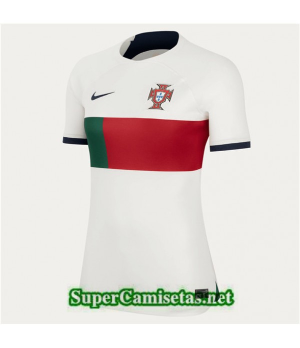 Tailandia Segunda Equipacion Camiseta Portugal Femme 2022/23