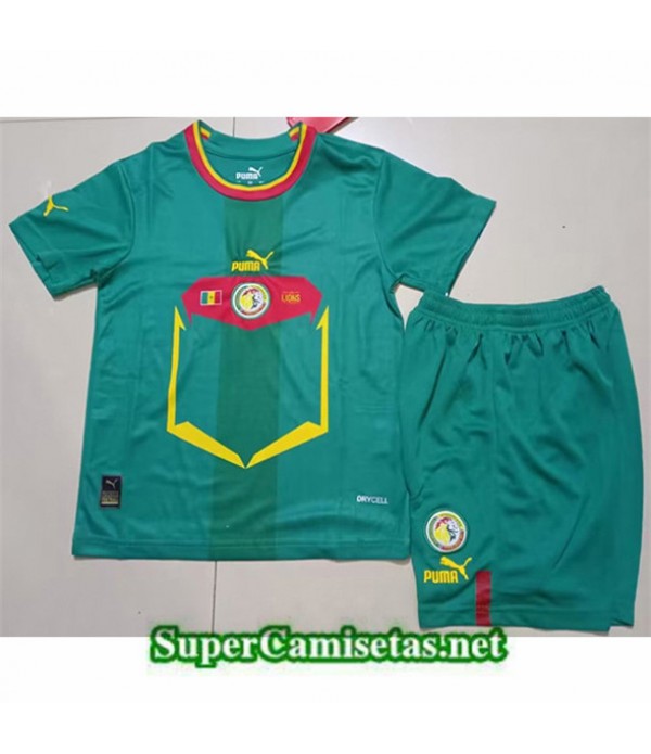 Tailandia Segunda Equipacion Camiseta Senegal Niño 2022/23