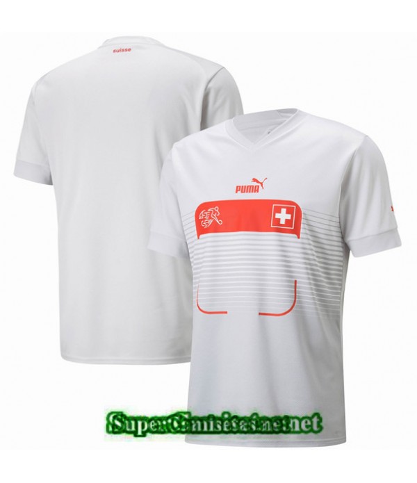 Tailandia Segunda Equipacion Camiseta Suisse 2022/...
