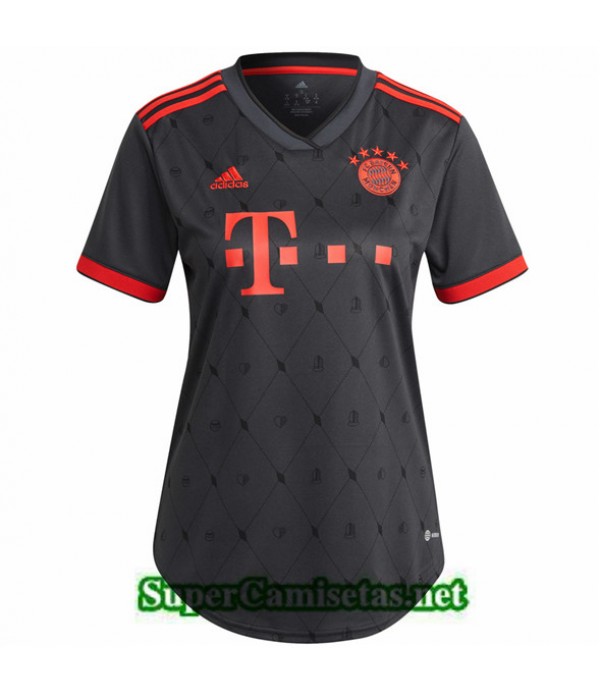 Tailandia Tercera Equipacion Camiseta Bayern Munich Femme 2022/23