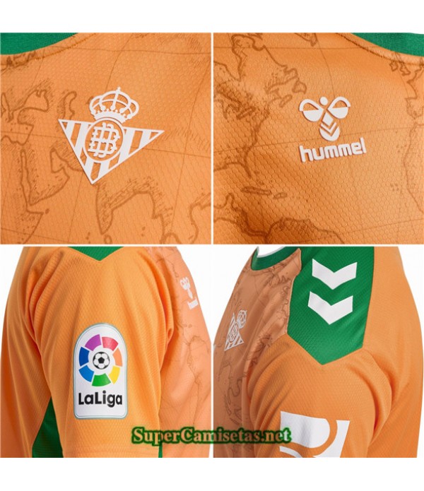 Tailandia Tercera Equipacion Camiseta Real Betis Amarillo 2022/23