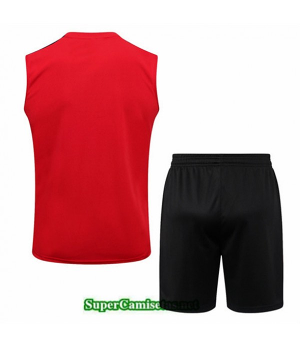 Tailandia Camiseta Kit De Entrenamiento Bayern Munich Debardeur Rojo 2022 2023