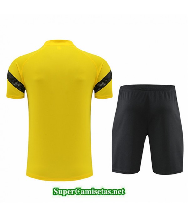 Tailandia Camiseta Kit De Entrenamiento Borussia Dortmund Pantalones Amarillo 2022 2023