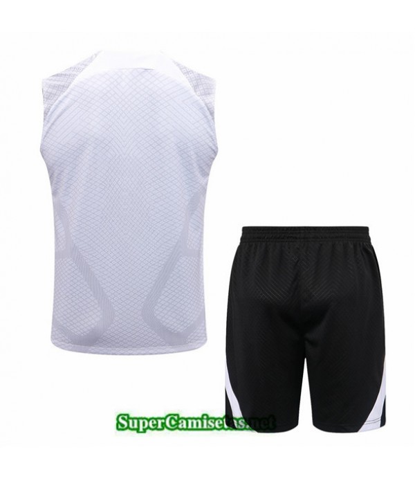 Tailandia Camiseta Kit De Entrenamiento Liverpool Debardeur Blanco 2022 2023