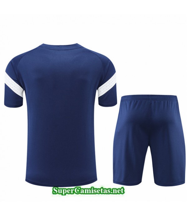 Tailandia Camiseta Kit De Entrenamiento Marsella Pantalones Azul 2022 2023