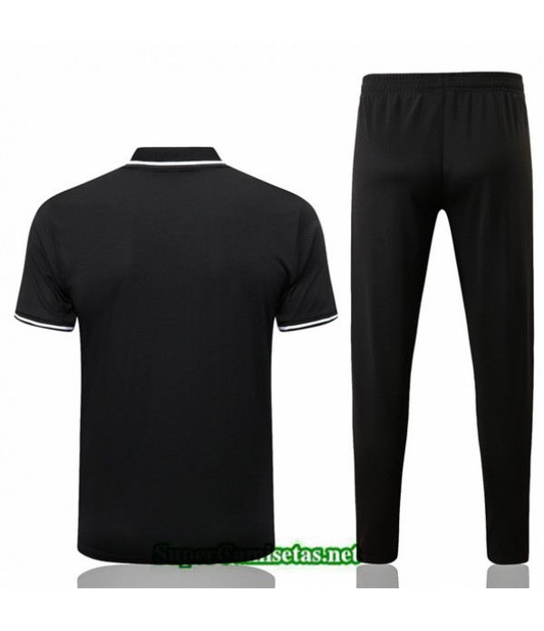 Tailandia Camiseta Kit De Entrenamiento Paris Psg Polo Negro 2022 2023