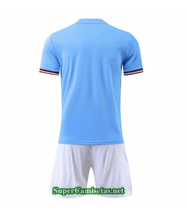 Tailandia Camiseta Kit De Entrenamiento Without Brand Logo Pantalones Azul 2022 2023
