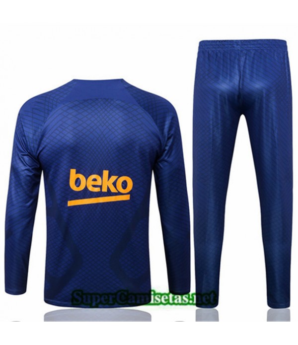 Tailandia Chandal Barcelona Azul 2022 2023
