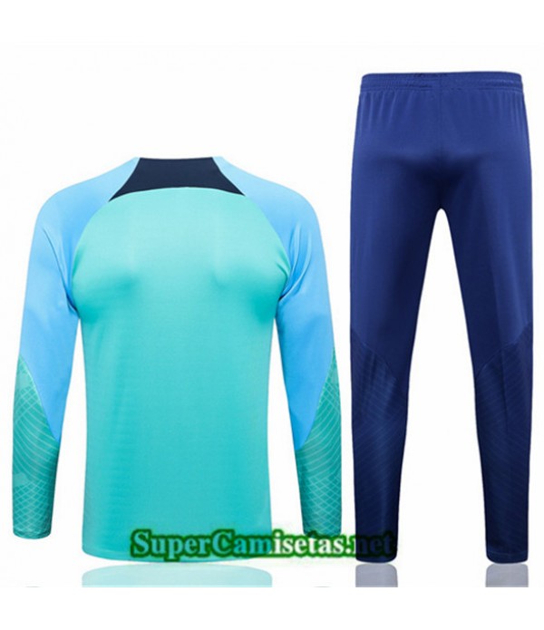 Tailandia Chandal Barcelona Azul 2022 2023