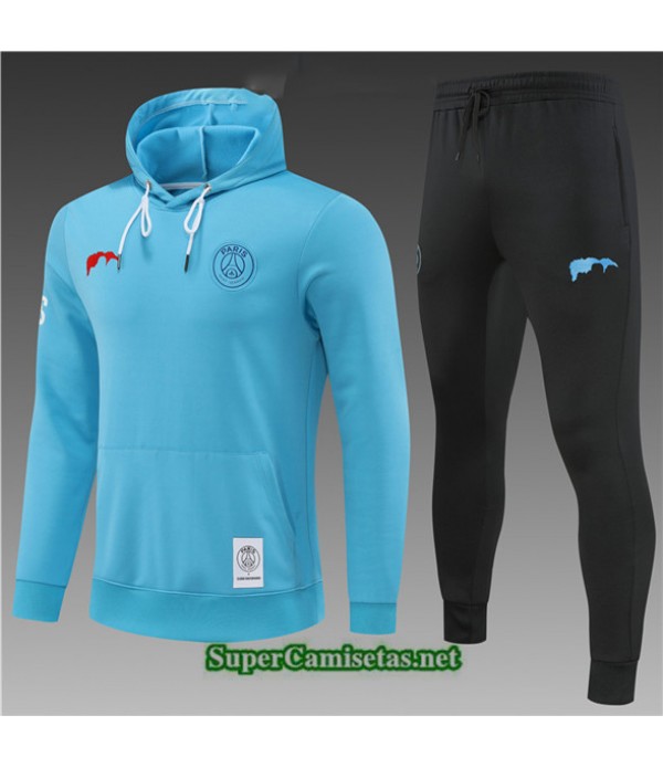 Tailandia Chandal Con Capucha Paris Psg Niño Azul 2022 2023