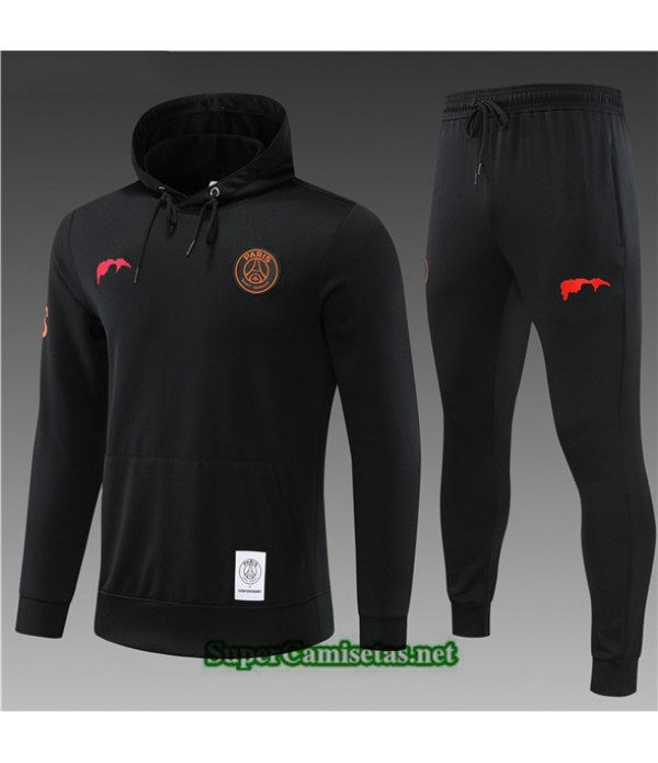 Tailandia Chandal Con Capucha Paris Psg Niño Negro 2022 2023