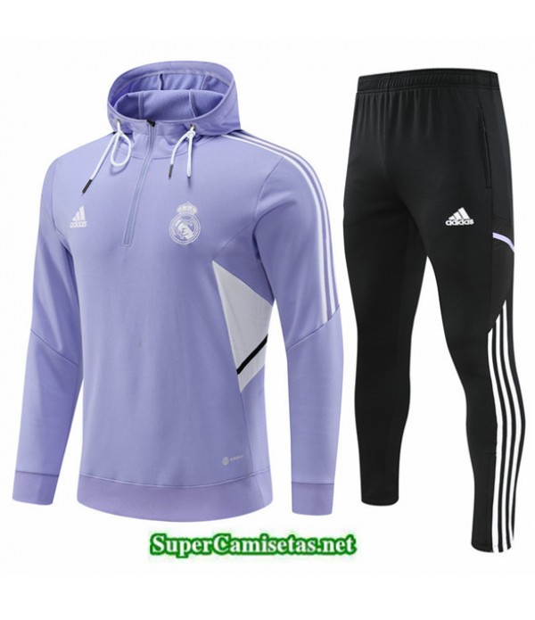 Tailandia Chandal Con Capucha Real Madrid Púrpura...