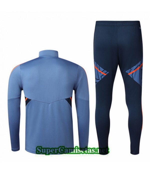 Tailandia Chandal Manchester United Azul 2022 2023