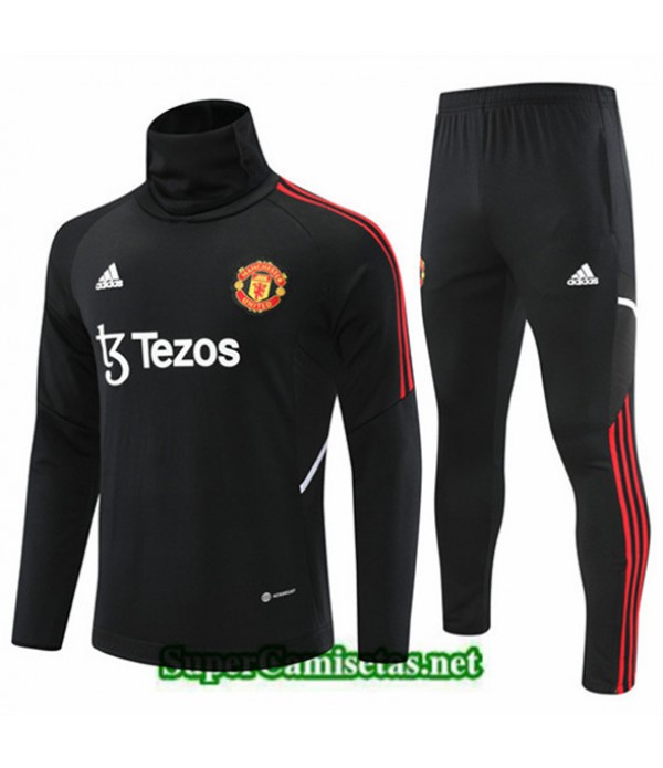 Tailandia Chandal Manchester United Negro 2022 202...