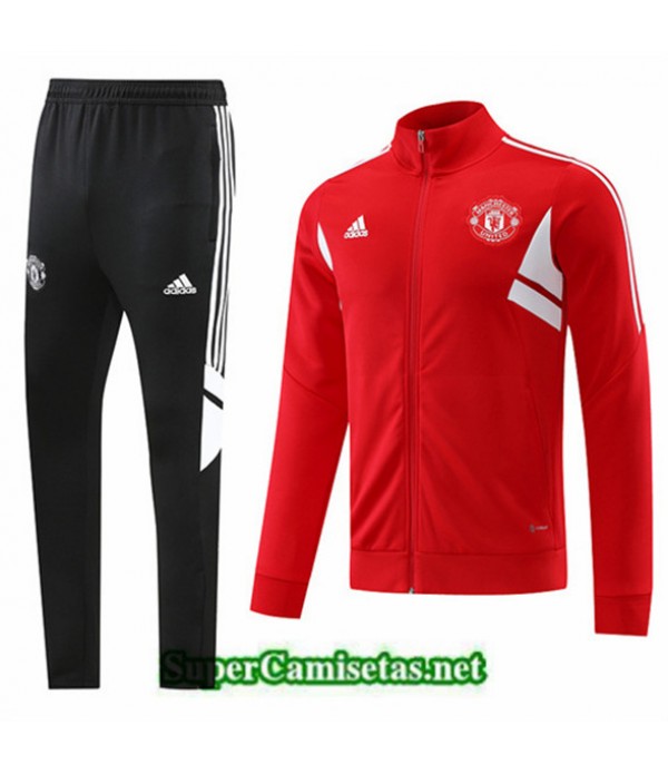 Tailandia Chandal Manchester United Rojo 2022 2023