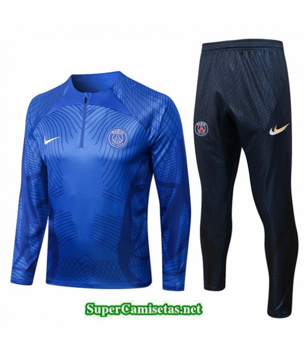Tailandia Chandal Paris Psg Azul 2022 2023