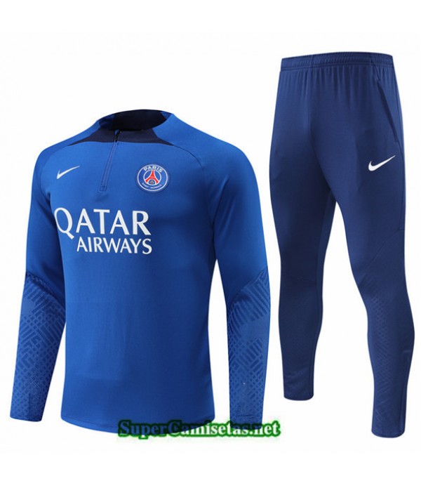 Tailandia Chandal Paris Psg Azul 2022 2023