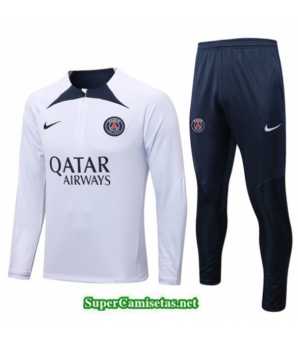 Tailandia Chandal Paris Psg Blanco 2022 2023
