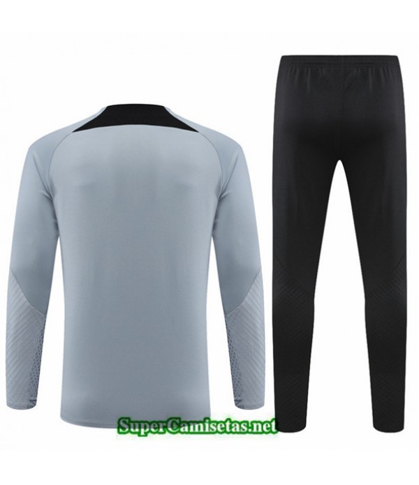 Tailandia Chandal Paris Psg Gris 2022 2023