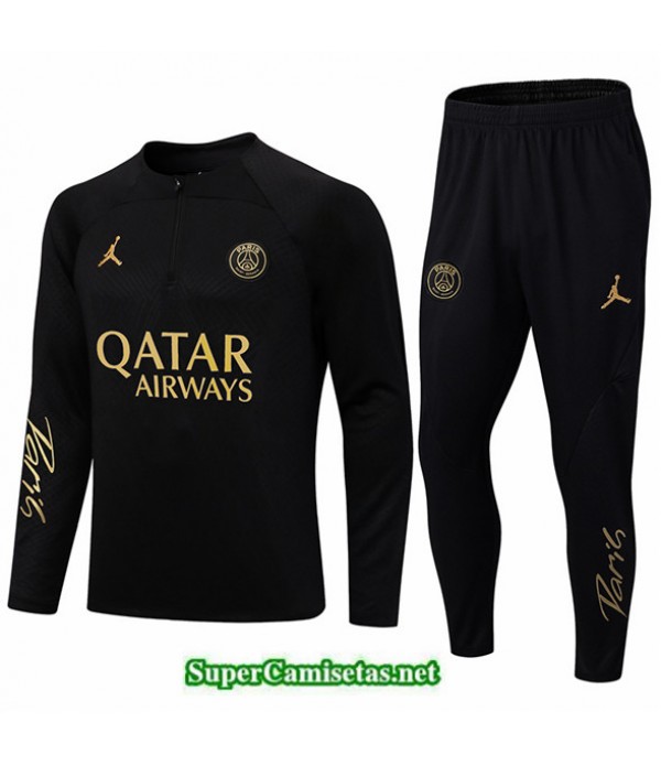 Tailandia Chandal Paris Psg Negro 2022 2023