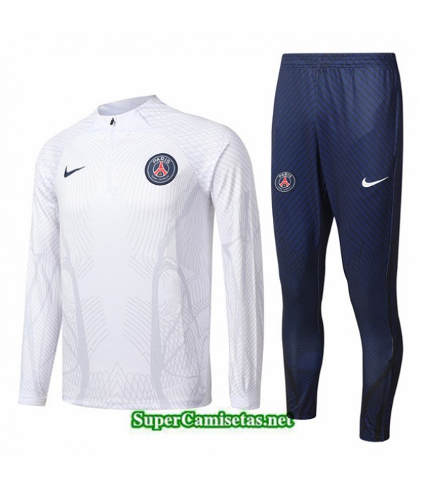 Tailandia Chandal Paris Psg Niño Blanco 2022 2023
