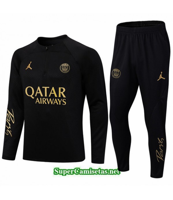 Tailandia Chandal Paris Psg Niño Negro 2022 2023
