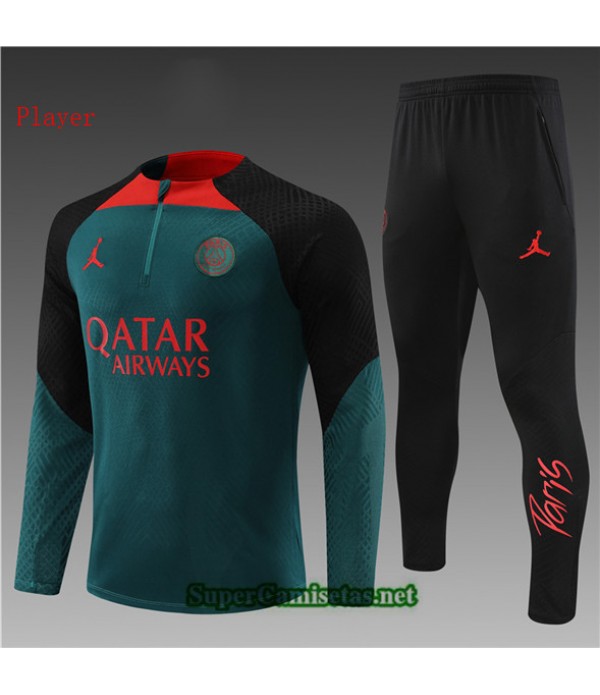 Tailandia Chandal Paris Psg Niño Player Verde 2022 2023
