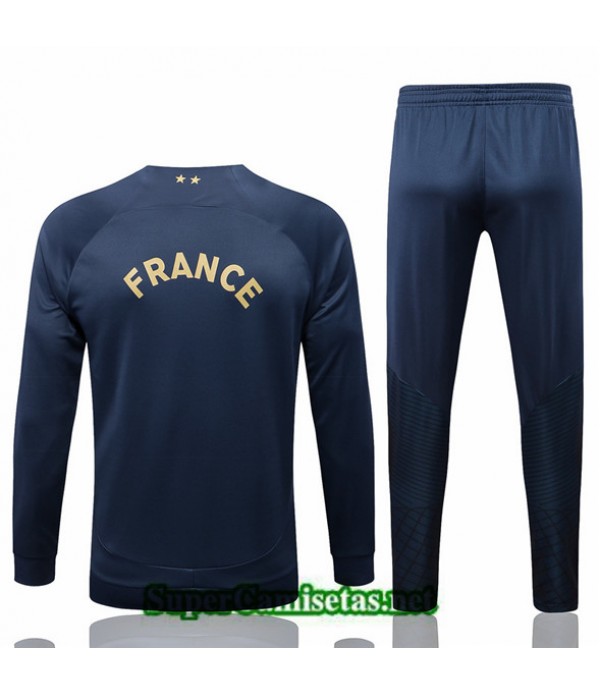 Tailandia Chaqueta Chandal Francia Azul 2022 2023