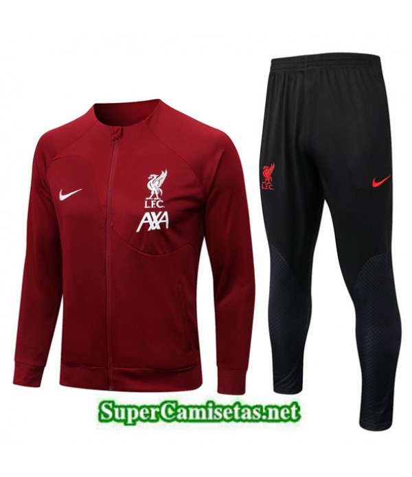 Tailandia Chaqueta Chandal Liverpool Rojo 2022 202...