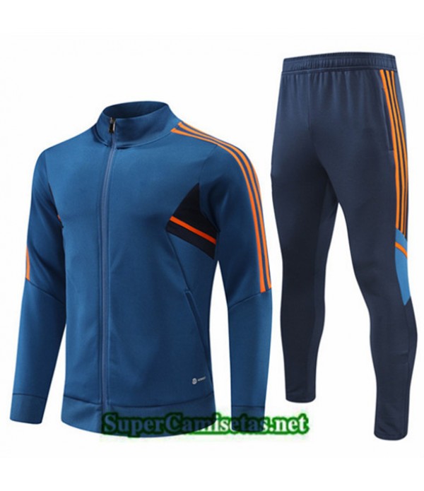 Tailandia Chaqueta Chandal Manchester United Azul ...