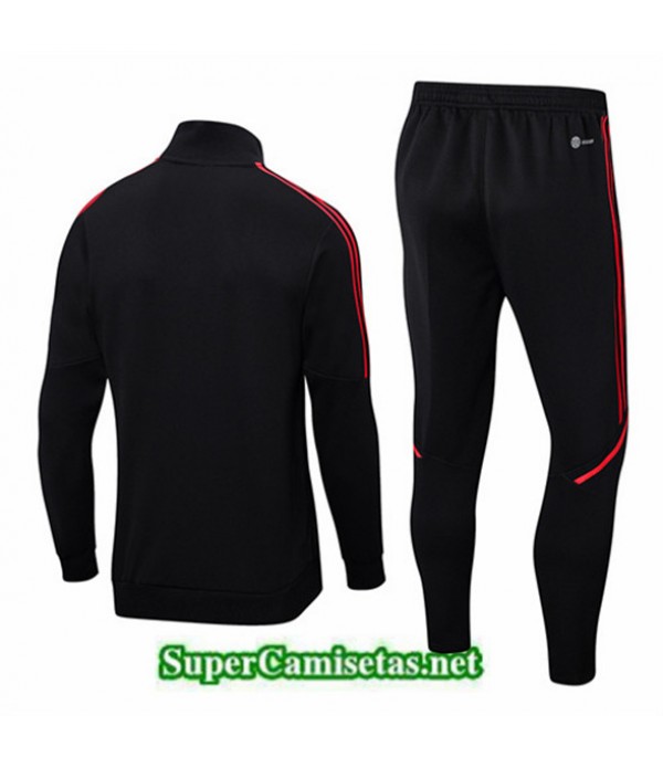 Tailandia Chaqueta Chandal Manchester United Negro 2022 2023